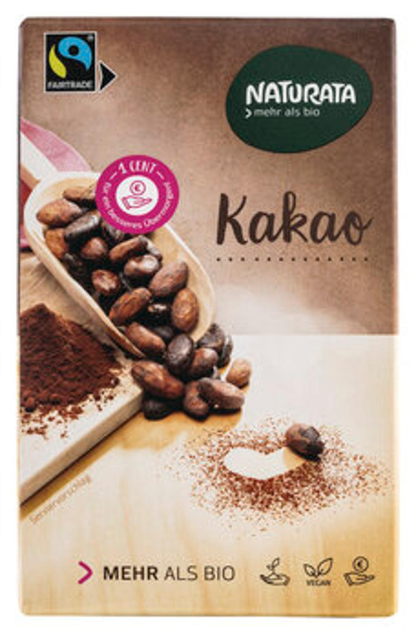 Produktfoto zu Kakaopulver, schwach entölt, 20-22 %, 125g