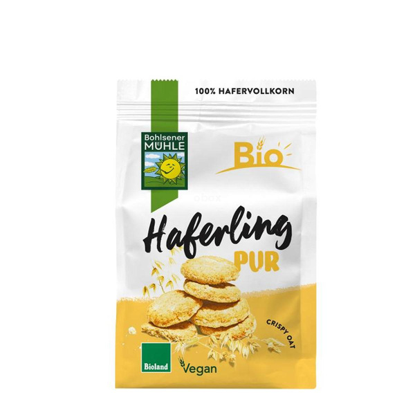 Produktfoto zu Haferling- Knuspriges Hafergebäck 125g
