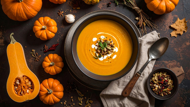 Rezeptbild für Klassische Kürbissuppe