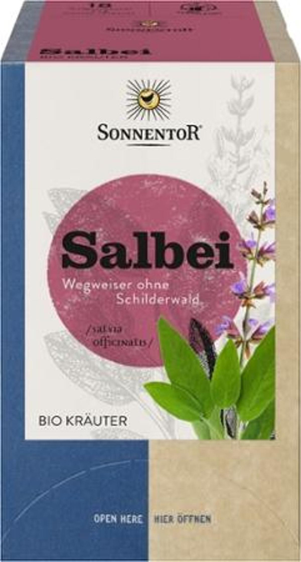 Produktfoto zu Salbeitee Teebeutel