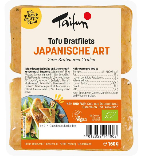 Produktfoto zu Japanische Bratfilets 160g