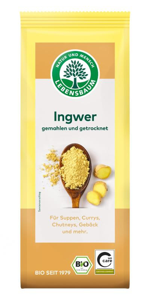 Produktfoto zu Ingwer, gemahlen 40g