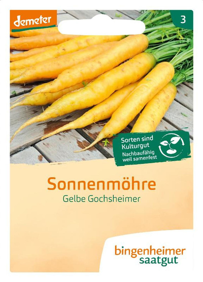 Produktfoto zu Saatgut Möhre Gelbe Gochsheimer -spät