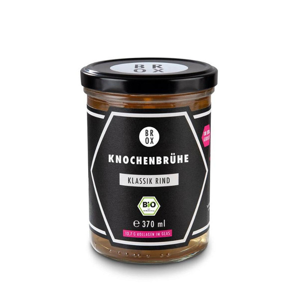 Produktfoto zu Knochenbrühe Rind 370ml
