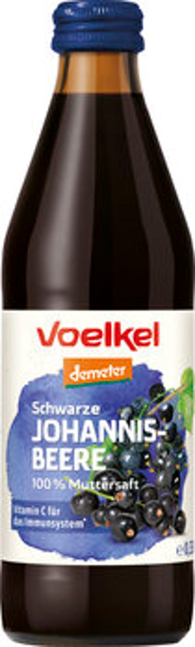 Produktfoto zu Schwarze Johannisbeere, 100% Muttersaft