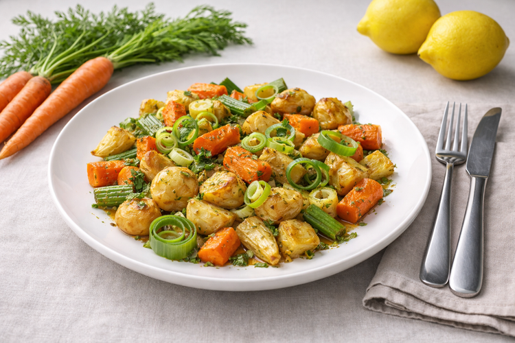 Rezeptbild für Basische Gemüsepfanne