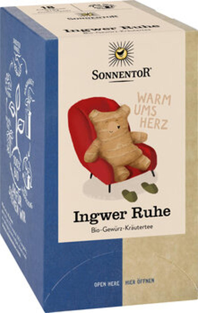 Produktfoto zu Ingwer Ruhe Tee Teebeutel