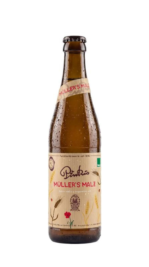 Produktfoto zu Pinkus Malzbier 0,33l