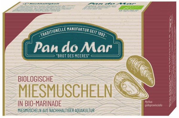 Produktfoto zu Miesmuscheln in Marinade 115g