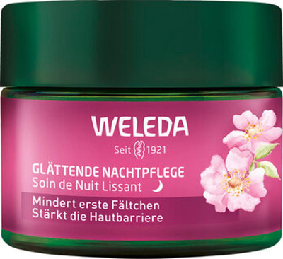 Produktfoto zu Glättende Nachtpflege Wildrose & Weißer Tee