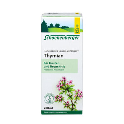 Produktfoto zu Thymian-Heilpflanzensaft 200ml