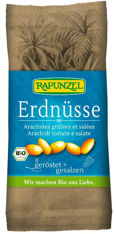 Produktfoto zu Erdnüsse geröstet, gesalzen 75g