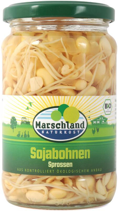 Produktfoto zu Sojabohnen Sprossen (Glas)