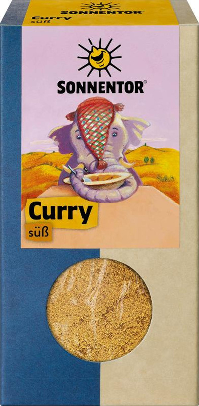 Produktfoto zu Curry süß, gemahlen bio 35g
