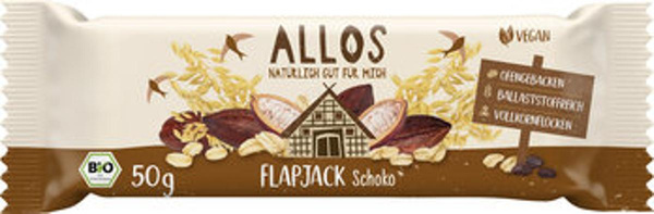 Produktfoto zu Hafer Flapjack Schokolade -Müsliriegel-