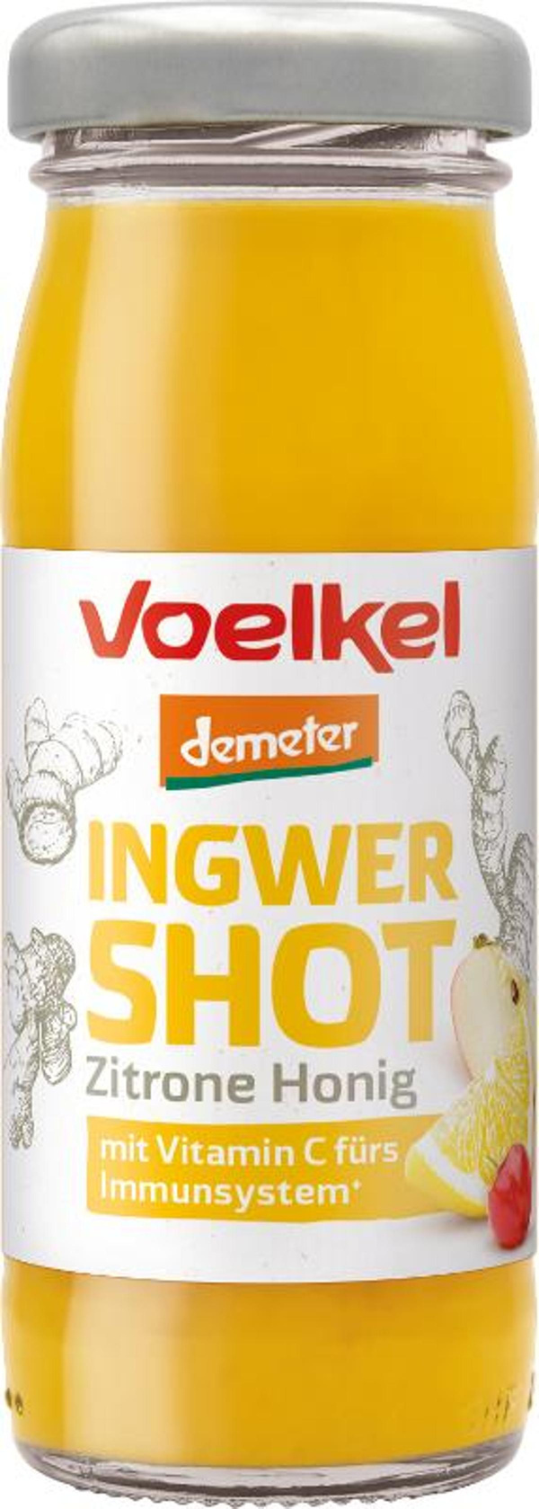 Produktfoto zu Shot Ingwer & Zitrone-Honig 95ml