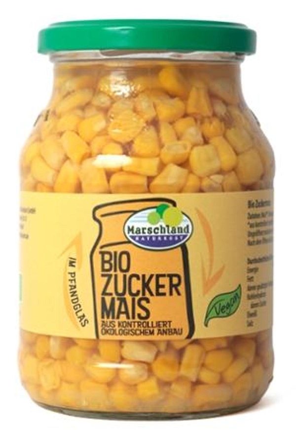 Produktfoto zu Zuckermais (Pfandglas)