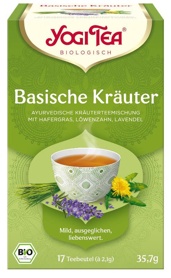 Produktfoto zu YOGI TEA Basische Kräuter (Btl je 2,1 g)