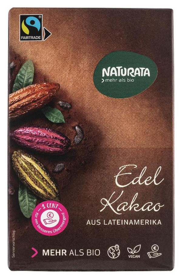 Produktfoto zu Edelkakao, schwach entölt, 20-22 %, 125g
