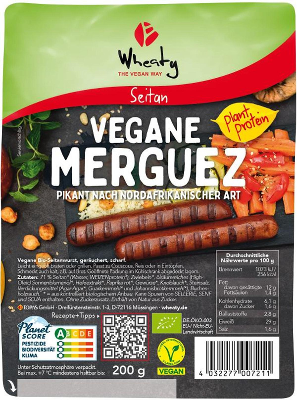 Produktfoto zu Wheaty Merguez 200g