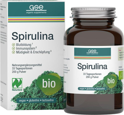 Produktfoto zu Spirulina 200 g Pulver