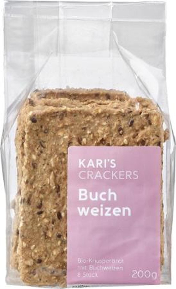 Produktfoto zu Kari's Knekkebröd Buchweizen (Knäckebrot)