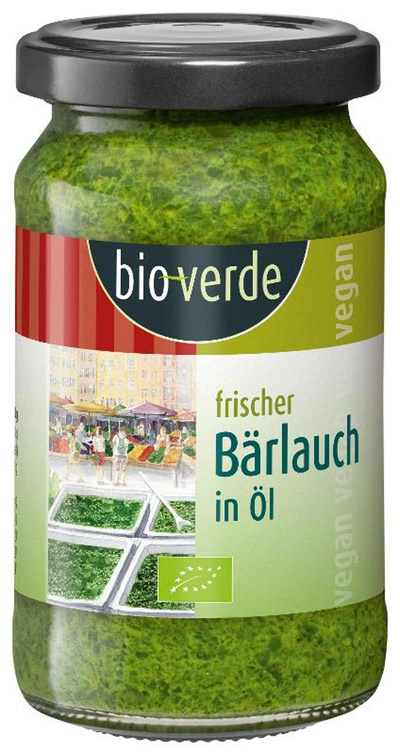Produktfoto zu Frischer Bärlauch in Öl 165g