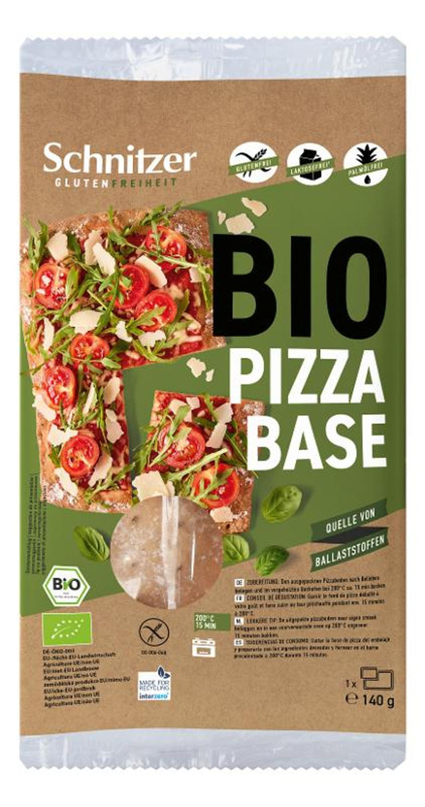 Produktfoto zu Pizza Base, glutenfrei (1 Stück)