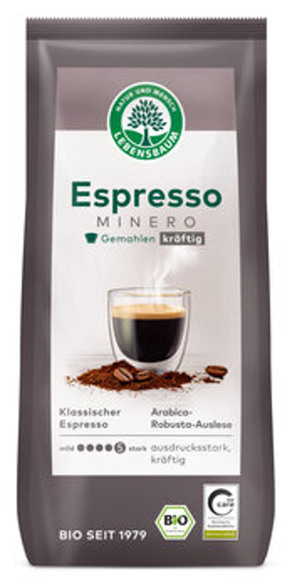 Produktfoto zu Espresso minero (gemahlen) 250g