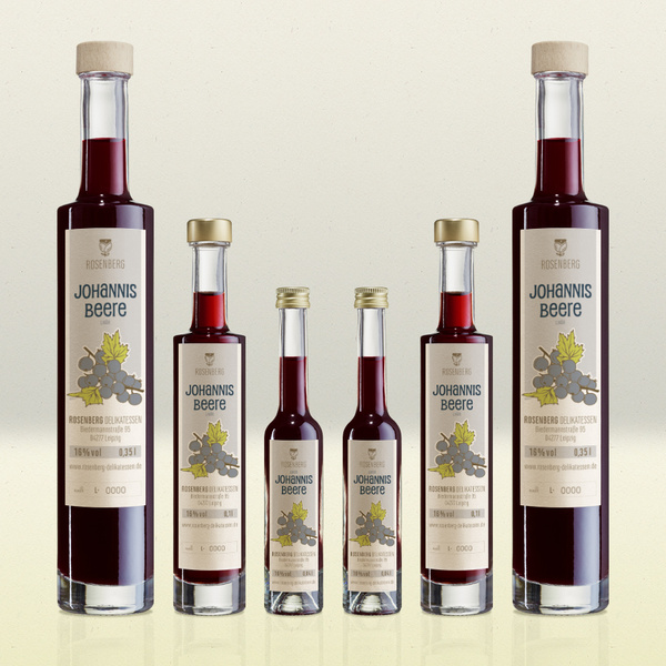Johannisbeer Likör von Rosenberg