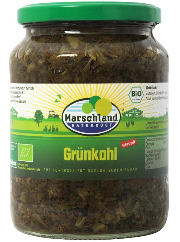 Produktfoto zu Grünkohl Glas 720g
