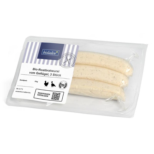 Produktfoto zu b*Rostbratwurst Geflügel