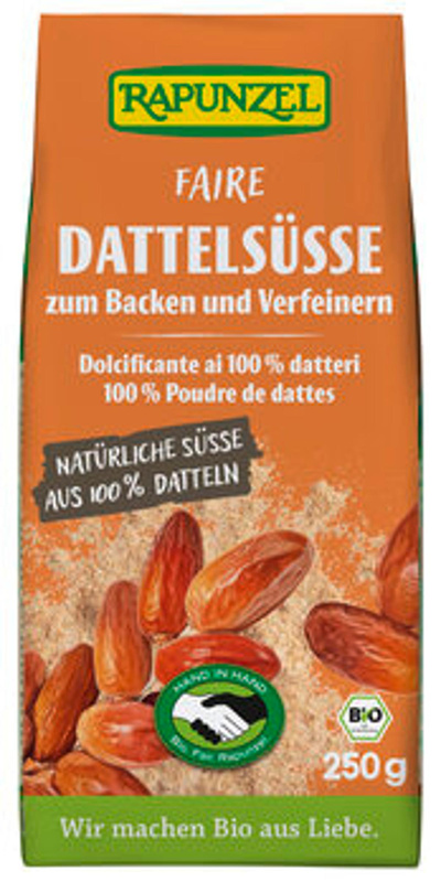 Produktfoto zu Dattelsüße Rapunzel 250g