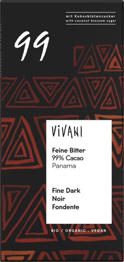 Produktfoto zu Feine Bitter 99% Cacao 80g