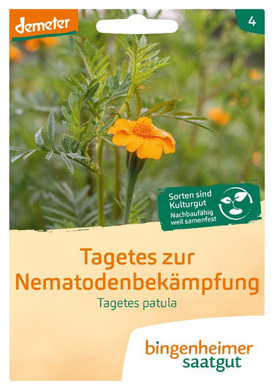 Produktfoto zu Saatgut Tagetes Nematodenbekämpfung