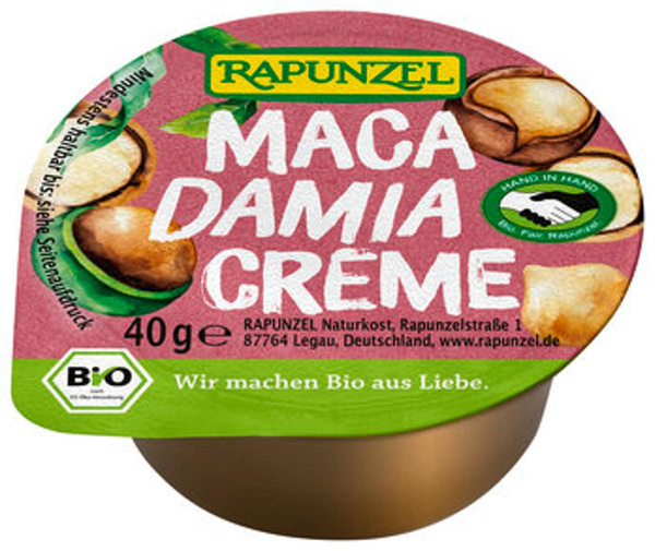 Produktfoto zu Macadamia Creme 40g