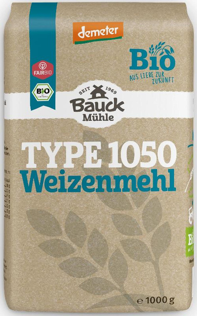 Produktfoto zu Weizenmehl Type 1050 1kg
