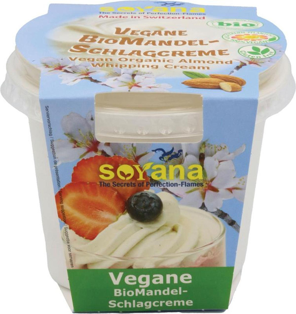 Produktfoto zu Mandel-Schlagcreme, vegan 250g