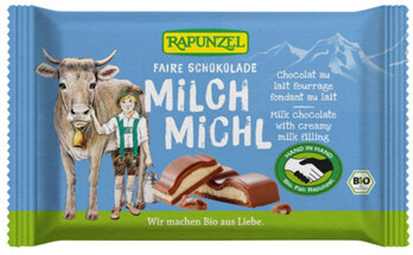 Produktfoto zu Milch Michl Schokolade mit Milchfüllung 100g