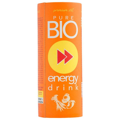 Produktfoto zu Energy Drink Orange Pfirsich Karotte (Pappdose) 250ml