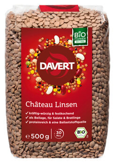 Produktfoto zu Chateau Linsen (braun) 500g