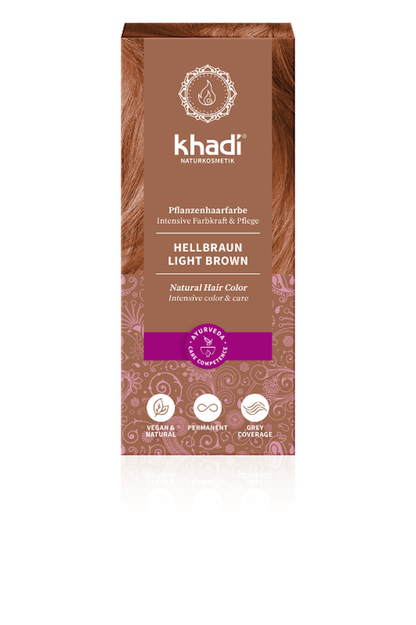 Produktfoto zu Haarfarbe Hellbraun 100g