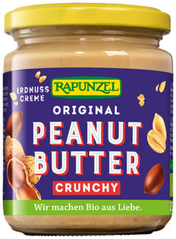 Produktfoto zu Peanutbutter Crunchy 250g