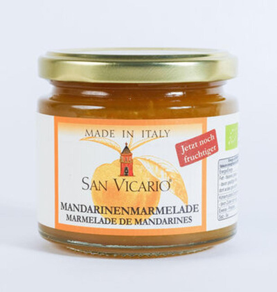 Produktfoto zu Mandarinenmarmelade 240g