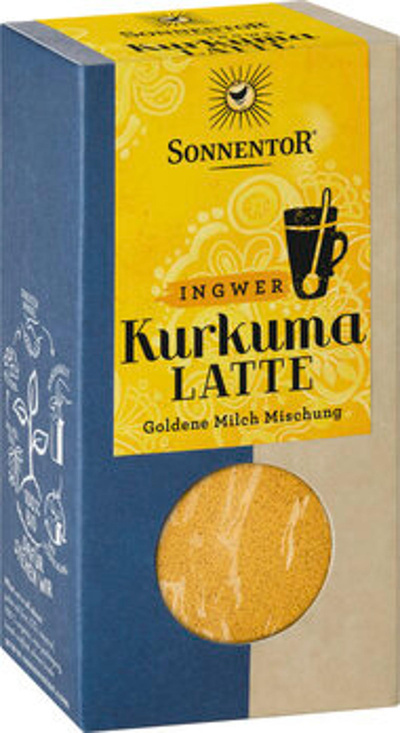 Produktfoto zu Trink Kurkuma Latte Ingwer - Goldene Milch
