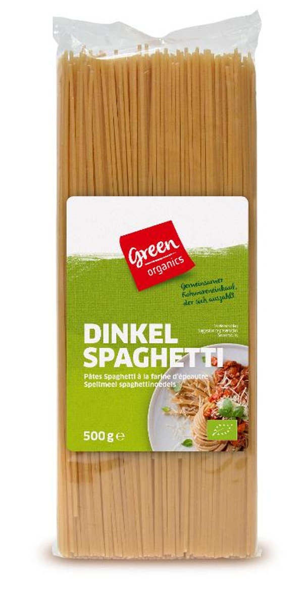 Produktfoto zu green Dinkel-Spaghetti hell