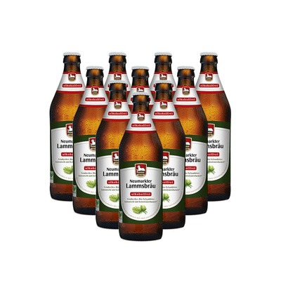 Produktfoto zu Lammsbräu alkoholfrei   Kiste 10x0,5l
