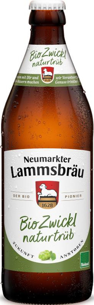 Produktfoto zu Lammsbräu Zwickl Kiste 10x0,5l