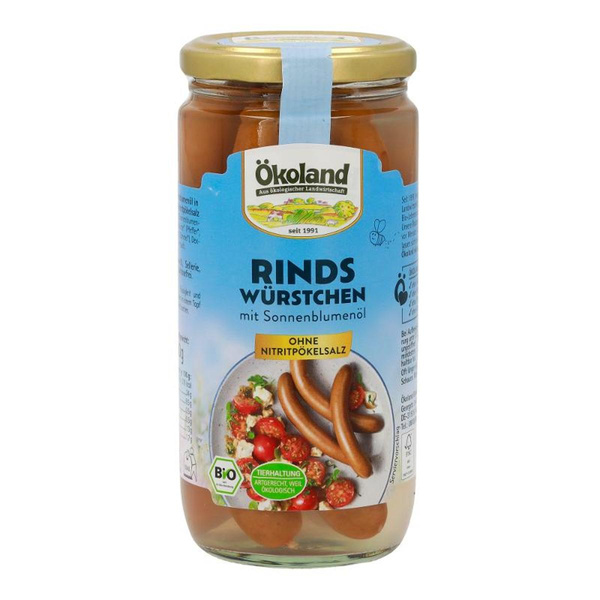 Produktfoto zu Rindswürstchen (Glas) 180g