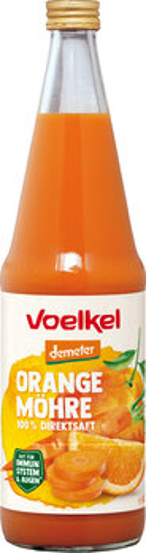 Produktfoto zu Orange-Karotte Saft mit Acerola  - 100% Direktsaft, 0,7l